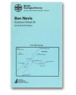 Ben Nevis Solid amp drift geology map