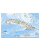 Cuba Classic Map [Laminated]