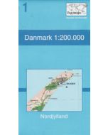 Denmark 1: North Jutland 1:200,000