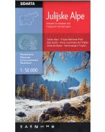 Julian Alps  Triglav National Park hiking map 150000