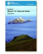 Unst Fetlar Solid and drift geology map