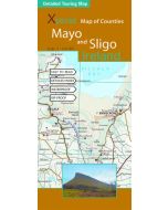 Xploreit Map of Counties Mayo and Sligo Ireland