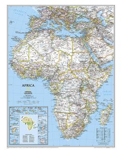 Africa Classic Map [Laminated]