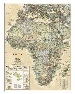 Africa Executive Map [Laminated]
