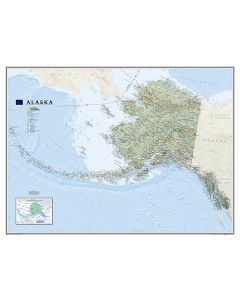 Alaska Map [Tubed]