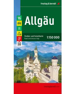 Allgäu, Automap 1:150.000, Top 10 Tips, sheet 16