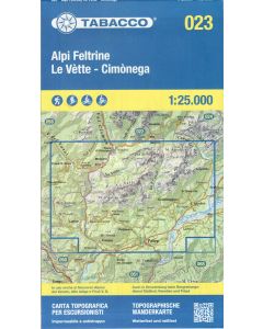 Alpi Feltrine 23 1:25 000