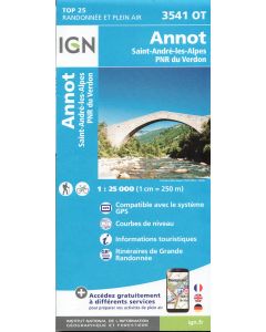 Annot - St-Andre-les-Alpes - PNR du Verdon 3541 OT