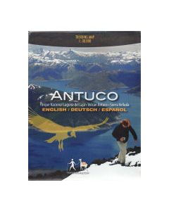Antuco trekking map 1:30,000 Chile