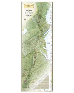 Appalachian Trail Map in gift box