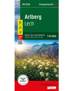 Arlberg Hiking, Cycling &amp; Leisure Map