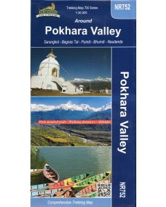 Around Pokhara Valley 1:50,000