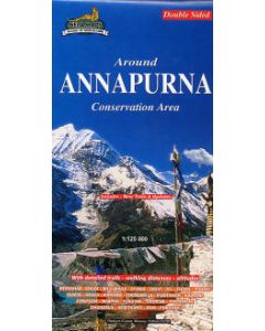 Around Pokhara Valley 1:50,000 / Around Annapurna 1:125,000