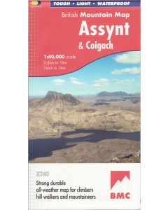 Assynt &amp; Coigach BMC British Mountain Map