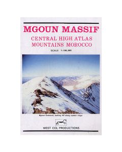 Atlas, Central High, Mgoun Massif, map and guide