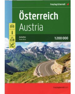 Austria, Road Atlas 1:200.000