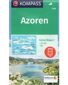 Azores (2-Map Set) K2260