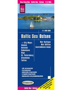 Baltic Sea 11300000 with maps of Gdansk Helsinki Copenhagen Riga St Petersburg Stockholm Tallinn