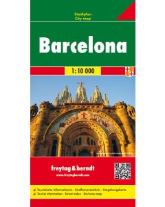 Barcelona, City Plan 1:10.000