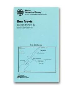 Ben Nevis Solid amp drift geology map