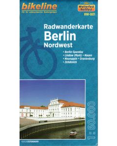 Berlin Northwest Cycling Map 1:60 000