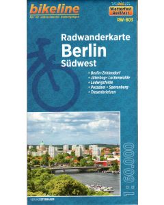 Berlin Southwest Cycling Map 1:60 000