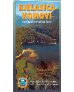 Bjelasica mountain &amp; Komovi - tourist map 1:60,000