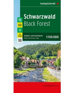 Black Forest Road and Leisure Map
