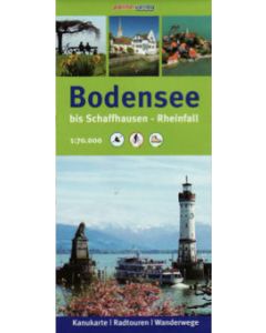Bodensee Lake Constance Canoe Touring Map