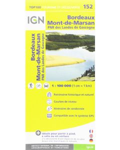 Bordeaux / Mont-De-Marsan 152 1:100,000