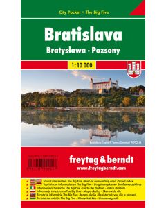 Bratislava City Plan 110000 City Pocket  The Big Five