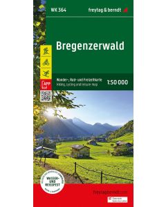 Bregenzerwald Hiking, Cycling &amp; Leisure Map