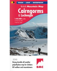 Cairngorms and Lochnagar Mountain Map