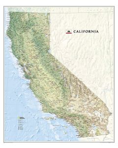 California Map Laminated