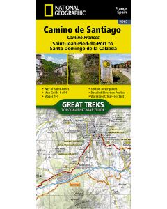 Camino de Santiago -Camino Frances 1 of 4 Map