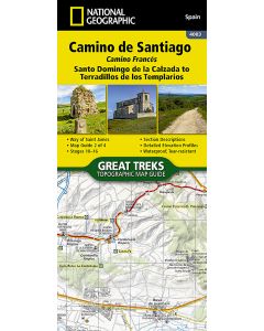 Camino de Santiago - Camino Frances Map 2 of 4