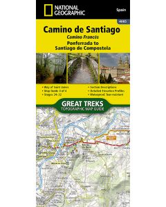 Camino de Santiago - Camino Frances Map 4 of 4