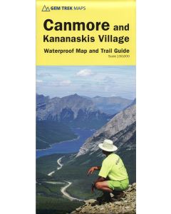 Canmore &amp; Kananaskis Village map &amp; trail guide 1:50,000
