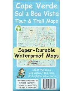 Cape Verde - Sal &amp; Boa Vista Super Durable Map