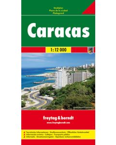 Caracas City Map 112000