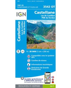 Castellane  Lac de Castillon  PNR du Verdon 3542 OT