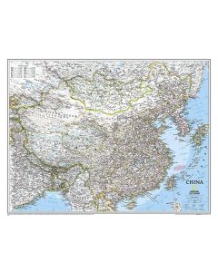 China Classic Map Laminated