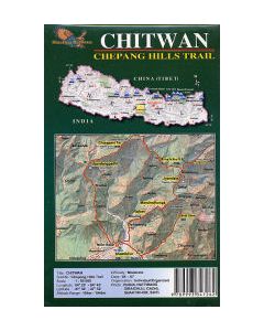 Chitwan - Chepang Hills Trail 1:50,000