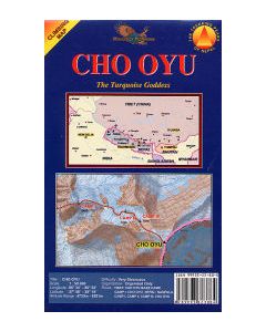 Cho Oyu climbing map 1:50,000