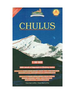 Chulus climbing map 1:50,000 (Annapurna region)
