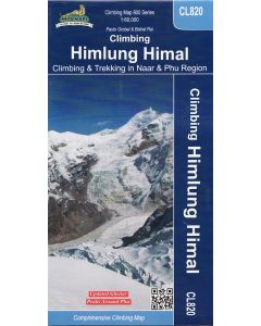 Climbing Himlung Himal Map 1:60k CL820