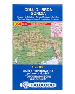 Collio - Brda - Gorizia (54) 1:25,000