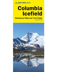 Columbia Icefield map &amp; guide 1:75,000