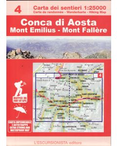 Conca di Aosta - Pila - Mont Emilius (4) 1:25,000