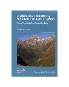 Cordillera Cantabrica - Macizo de las Ubinas 1:25,000
